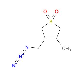 Thiophene, 3-(azidomethyl)-2,5-dihydro-4-methyl-, 1,1-dioxide