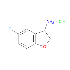 5-Fluoro-2,3-dihydro-benzofuran-3-ylamine hydrochloride