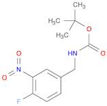 tert-Butyl 4-fluoro-3-nitrobenzylcarbamate