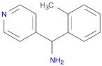 1-(2-METHYLPHENYL)-1-PYRIDIN-4-YLMETHANAMINE