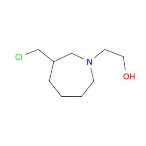 1H-Azepine-1-ethanol, 3-(chloromethyl)hexahydro-