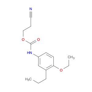 Carbamic acid, (4-ethoxy-3-propylphenyl)-, 2-cyanoethyl ester