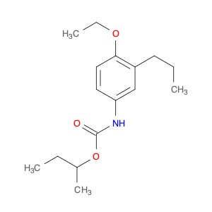 Carbamic acid, (4-ethoxy-3-propylphenyl)-, 1-methylpropyl ester