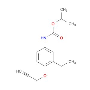 Carbamic acid, [3-ethyl-4-(2-propynyloxy)phenyl]-, 1-methylethyl ester