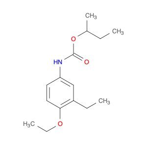 Carbamic acid, (4-ethoxy-3-ethylphenyl)-, 1-methylpropyl ester