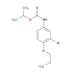 Carbamic acid, (3-bromo-4-propoxyphenyl)-, 1-methylethyl ester