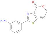 Ethyl 2-(3-aminophenyl)thiazole-4-carboxylate