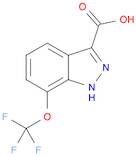 7-(Trifluoromethoxy)-1H-indazole-3-carboxylic acid