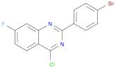 2-(4-Bromophenyl)-4-chloro-7-fluoroquinazoline