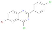 6-Bromo-4-chloro-2-(4-chlorophenyl)quinazoline