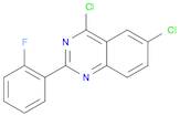 4,6-Dichloro-2-(2-fluorophenyl)quinazoline