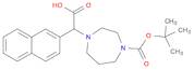 2-(4-(tert-Butoxycarbonyl)-1,4-diazepan-1-yl)-2-(naphthalen-2-yl)acetic acid