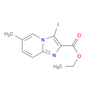 Ethyl 3-iodo-6-methylimidazo[1,2-a]pyridine-2-carboxylate