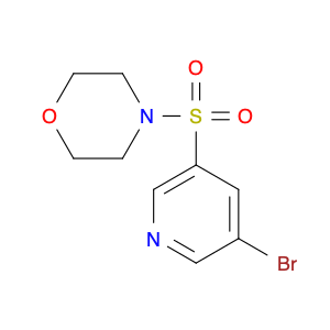 4-(5-BROMOPYRIDIN-3-YLSULPHONYL)MORPHOLINE 95