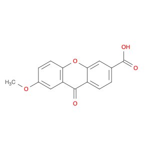 9H-Xanthene-3-carboxylic acid, 7-methoxy-9-oxo-