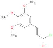 2-Propenoyl chloride, 3-(3,4,5-trimethoxyphenyl)-, (2E)-