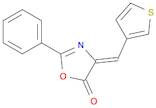 5(4H)-Oxazolone, 2-phenyl-4-(3-thienylmethylene)-, (Z)-