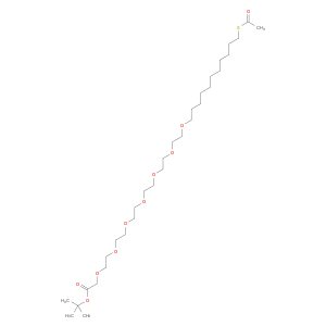 tert-Butyl-3,6,9,12,15,18,21-heptaoxa-34-keto-33-thiapentatriacontanoate