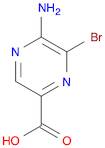 2-Amino-3-bromopyrazine-5-carboxylic acid