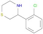 3-(2-Chlorophenyl)thiomorpholine