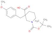 1,3-Piperidinedicarboxylicacid, 3-[(4-methoxyphenyl)methyl]-, 1-(1,1-dimethylethyl) ester