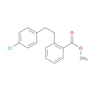Benzoic acid, 2-[2-(4-chlorophenyl)ethyl]-, methyl ester