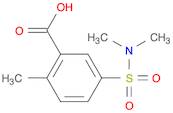 Benzoic acid, 5-[(dimethylamino)sulfonyl]-2-methyl-