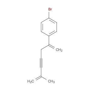 Benzene, 1-bromo-4-(5-methyl-1-methylene-5-hexen-3-ynyl)-