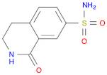 1-Oxo-1,2,3,4-tetrahydroisoquinoline-7-sulfonamide