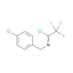 Ethanimidoyl chloride, N-[(4-chlorophenyl)methyl]-2,2,2-trifluoro-
