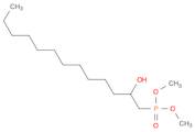 Phosphonic acid, (2-hydroxytridecyl)-, dimethyl ester