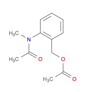Acetamide, N-[2-[(acetyloxy)methyl]phenyl]-N-methyl-