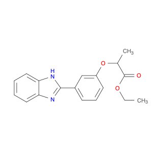 Propanoic acid, 2-[3-(1H-benzimidazol-2-yl)phenoxy]-, ethyl ester