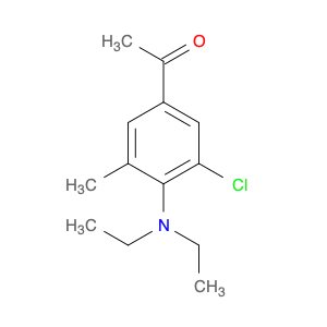 Ethanone, 1-[3-chloro-4-(diethylamino)-5-methylphenyl]-