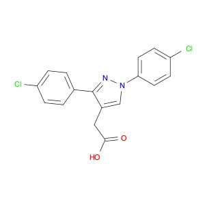 1H-Pyrazole-4-acetic acid, 1,3-bis(4-chlorophenyl)-