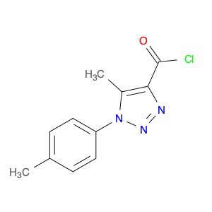 1H-1,2,3-Triazole-4-carbonyl chloride, 5-methyl-1-(4-methylphenyl)-