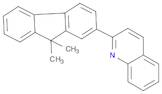 2-(9,9-Dimethyl-9H-fluoren-2-yl)quinoline