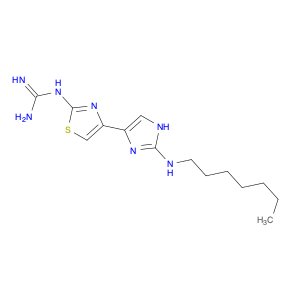 Guanidine, [4-[2-(heptylamino)-1H-imidazol-4-yl]-2-thiazolyl]-