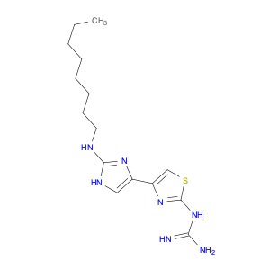 Guanidine, [4-[2-(octylamino)-1H-imidazol-4-yl]-2-thiazolyl]-