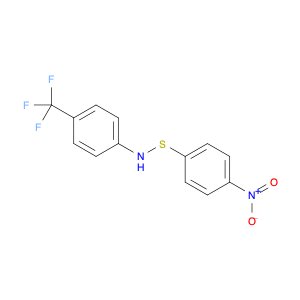 Benzenesulfenamide, 4-nitro-N-[4-(trifluoromethyl)phenyl]-