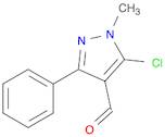 5-Chloro-1-methyl-3-phenyl-1H-pyrazole-4-carbaldehyde