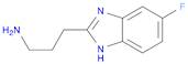 3-(5-FLUORO-1H-BENZIMIDAZOL-2-YL)PROPAN-1-AMINE