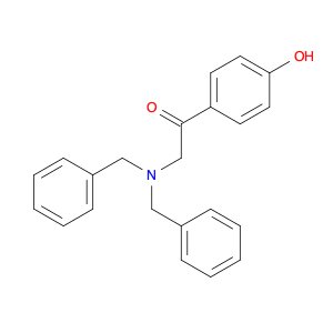 Ethanone, 2-[bis(phenylmethyl)amino]-1-(4-hydroxyphenyl)-