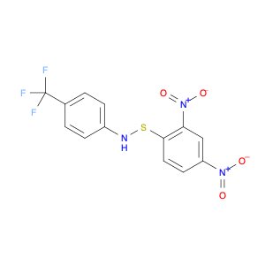 Benzenesulfenamide, 2,4-dinitro-N-[4-(trifluoromethyl)phenyl]-