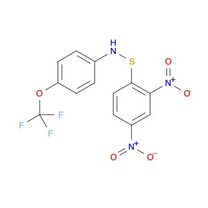Benzenesulfenamide, 2,4-dinitro-N-[4-(trifluoromethoxy)phenyl]-