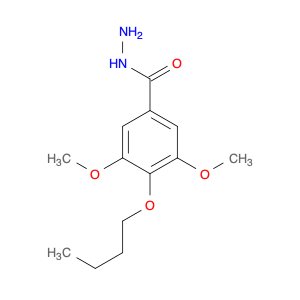 Benzoic acid, 4-butoxy-3,5-dimethoxy-, hydrazide