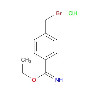 Benzenecarboximidic acid, 4-(bromomethyl)-, ethyl ester, hydrochloride