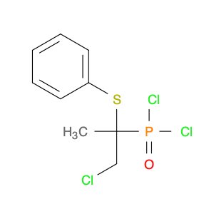 Phosphonic dichloride, [2-chloro-1-methyl-1-(phenylthio)ethyl]-