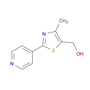 (4-Methyl-2-(pyridin-4-yl)thiazol-5-yl)methanol