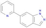 1H-Indazole,6-(2-pyridinyl)-